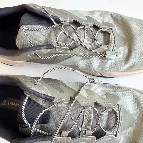 HOKA Transport Men’s Sneakers – Olive Green Cordura / Vibram Sole – Size 13D main image 14